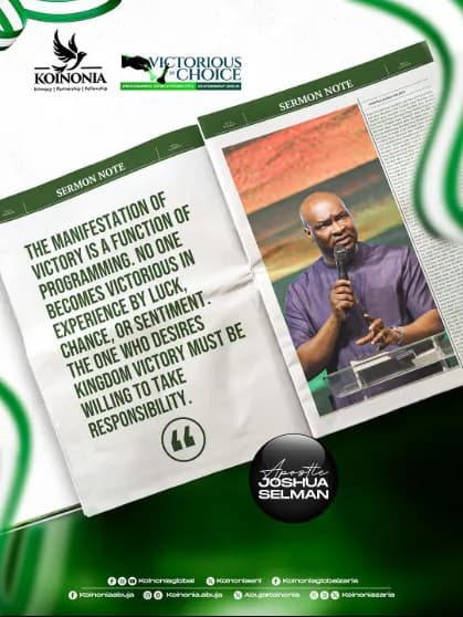 Victorious by Choice: The Blueprint for Kingdom Breakthrough