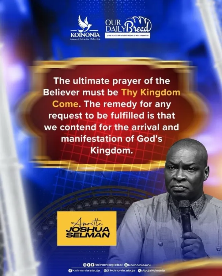 Our Daily Bread - The message for this generation